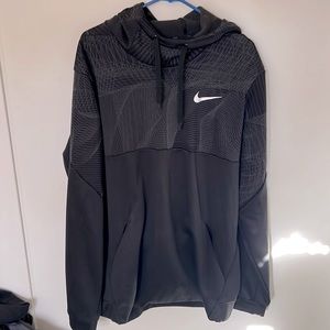 Men’s nike XL tall black dri fit hoodie